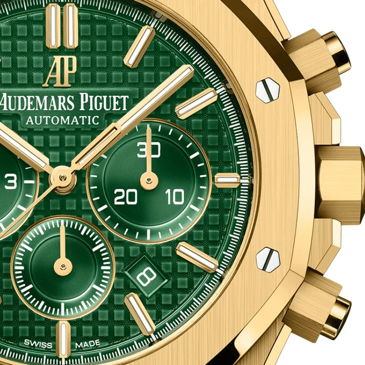 AP Royal Oak Chronograph Or Jaune/Vert