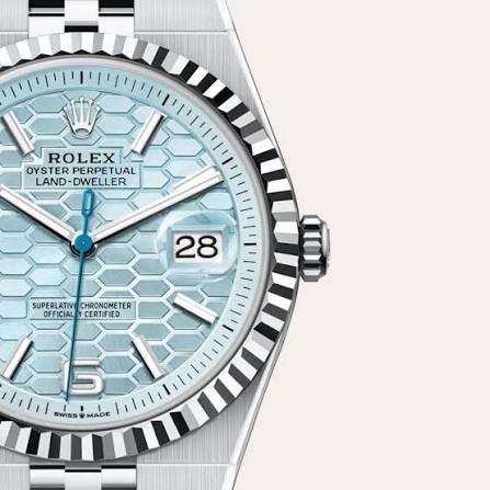 Rolex Land-Dweller blue dial