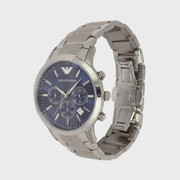 EMPORIO ARMANI montre pour homme Cronographe en acier inoxydable