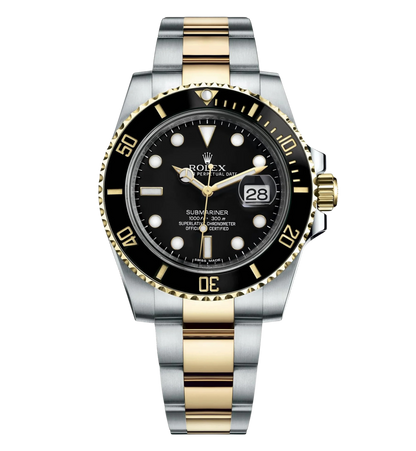 Rolex Submariner Date Yellow Gold/Steel Black Dial