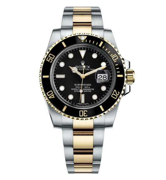 Rolex Submariner Date Yellow Gold/Steel Black Dial