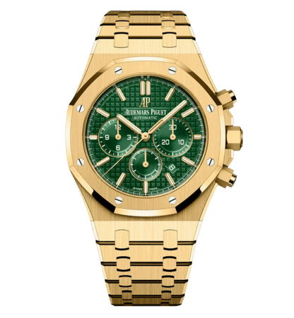 AP Royal Oak Chronograph Or Jaune/Vert