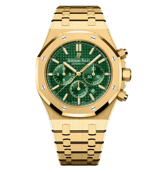 AP Royal Oak Chronograph Or Jaune/Vert