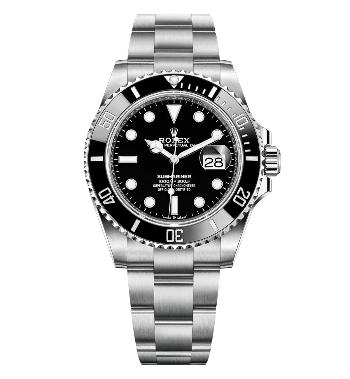 Rolex Submariner Stainless Steel Date Black Dial