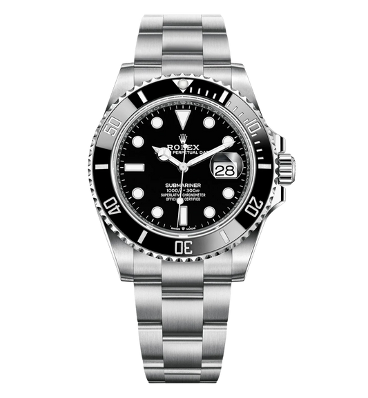Rolex Submariner Stainless Steel Date Black Dial