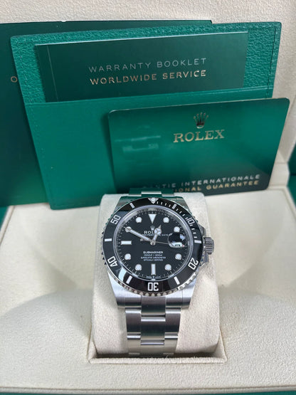 Rolex Submariner Stainless Steel Date Black Dial