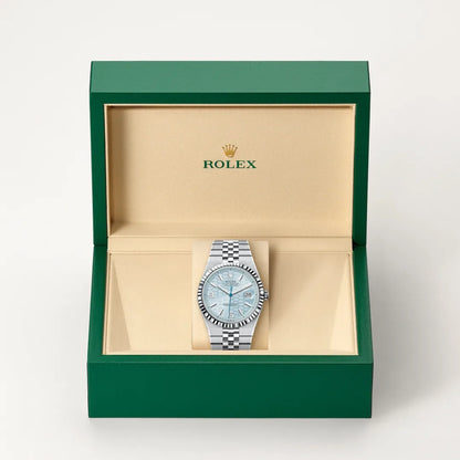 Rolex Land-Dweller blue dial